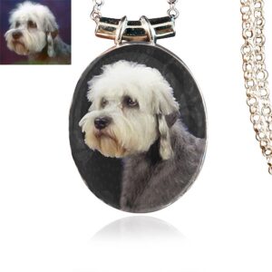 Sterling Silver Photo Keepsake Necklace #144