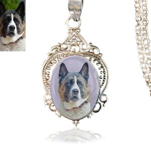 Sterling Silver Photo Keepsake Necklace #21