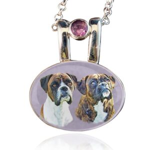 Sterling Silver Memory Necklace, #343