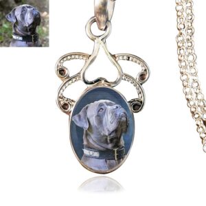 Sterling Silver Photo Keepsake Necklace #87