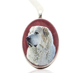 Photo Keepsake Oval Christmas Ornament