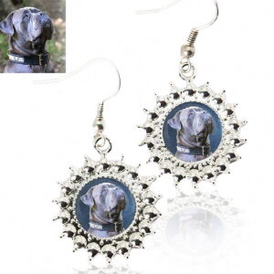 Photo Keepsake Round Earrings