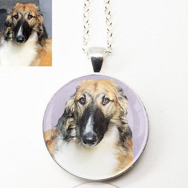 Photo Keepsake Round Pendant Necklace