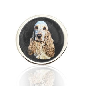 Silver Photo Lapel Pin
