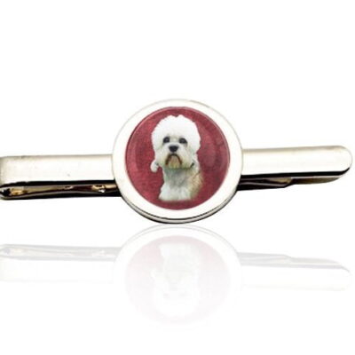 Silver Custom Photo Tie Clip