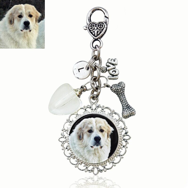 Memory Keepsake Photo Bag Charm, many colors - Image 5