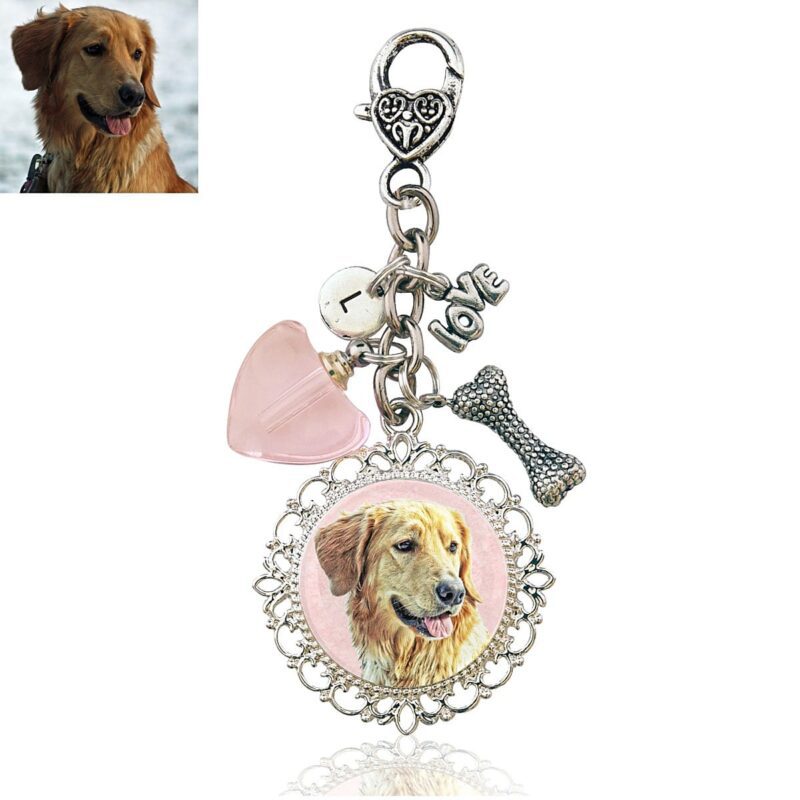 Memory Keepsake Photo Bag Charm, many colors - Image 3