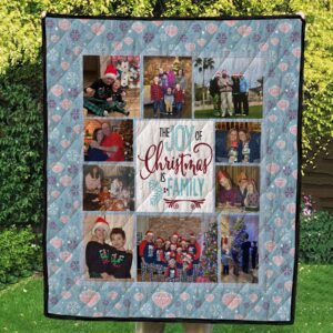 Holiday Christmas Ornaments Photo Quilt