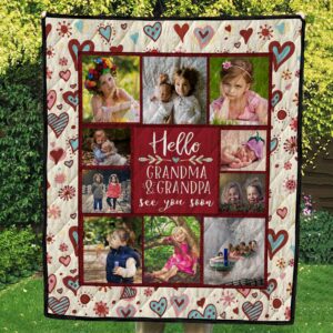 Artsy Hearts Photo Quilt