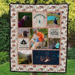 Rustic Bear Photo Quilt