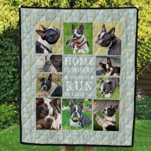 Retro Green Photo Quilt