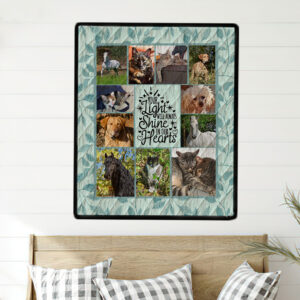 Foliage Photo Quilt Wall Hanging