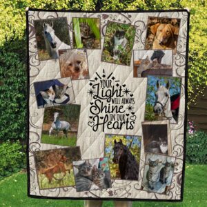 Vintage Cream Photo Quilt