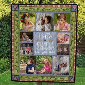 Whimsical Vines Photo Quilt