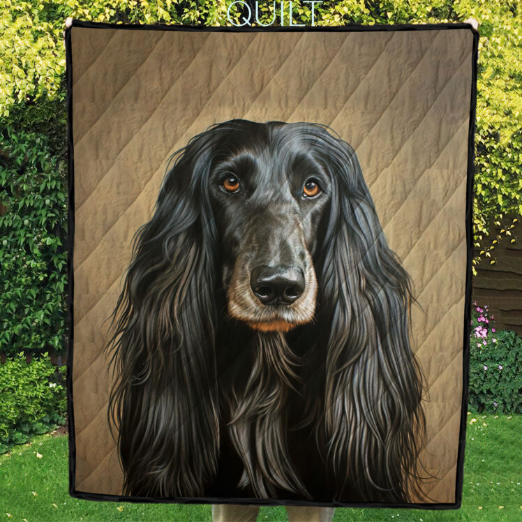 afghan hound quilt