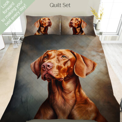 Vizsla Bedding Set, Duvet Set, Comforter Set Or Quilt Set